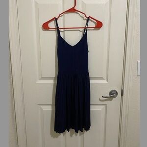 Hollister Sparkly Blue Mini Dress